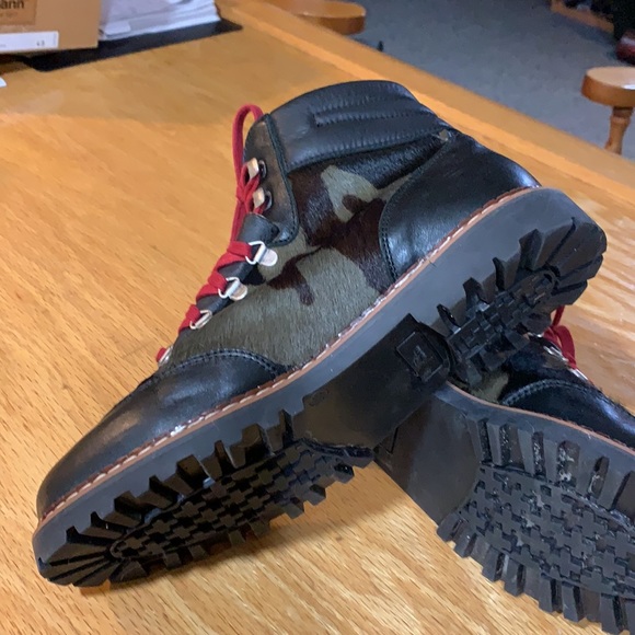 MENS VALBELLA 3 BLACK CAMO POPULAR HIKING STYLE FASHION BOOT SIZE 10 (43) COMFY! - Picture 8 of 16